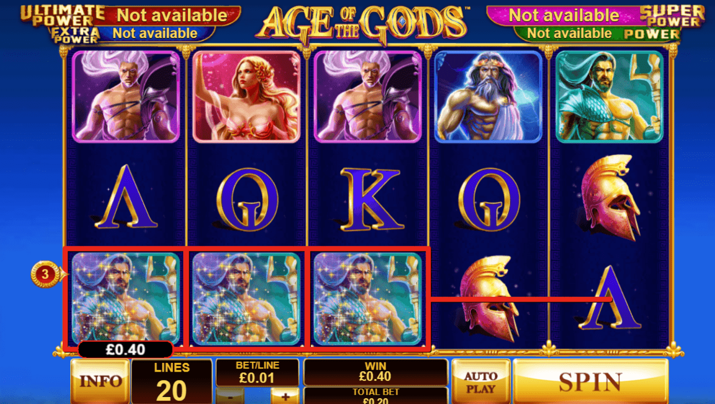 Age of the gods slots