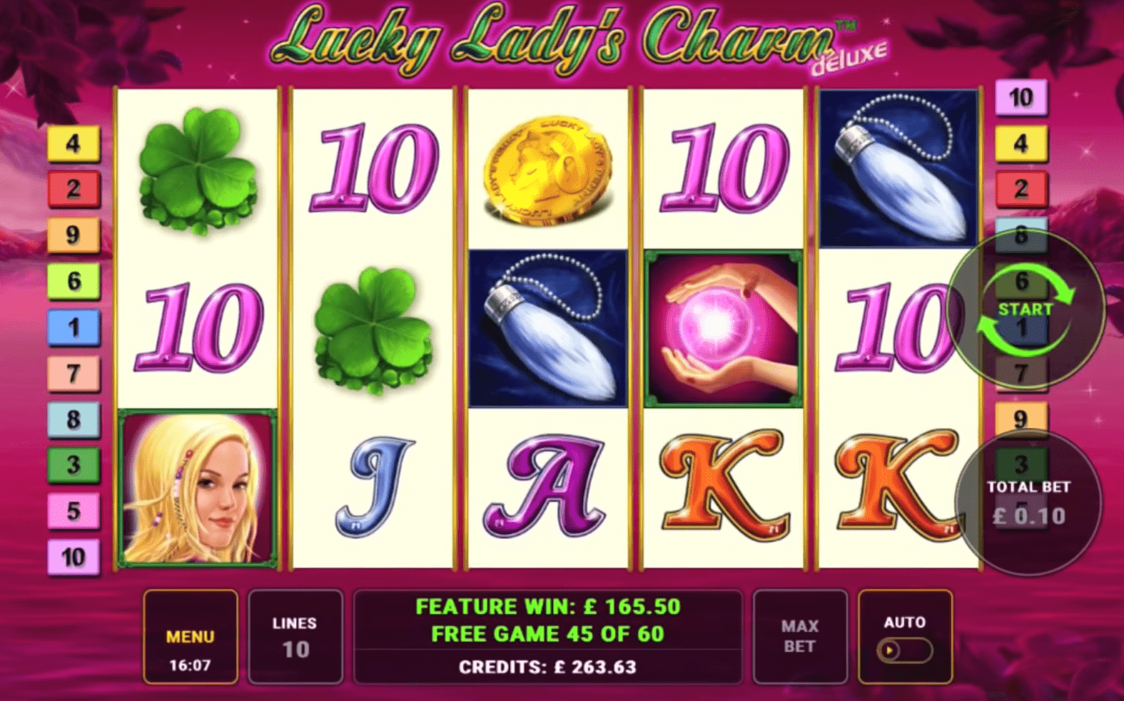 Lucky Lady Charm slot